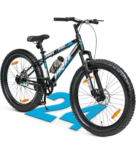 Hercules Dynamite ZX Bicycle 24T Black with Green : Amazon.in